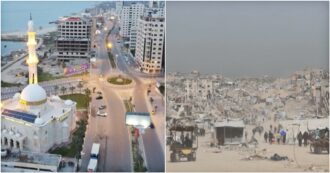 Copertina di Gaza City prima e dopo, dai palazzi alle macerie: cosa rimane della città palestinese