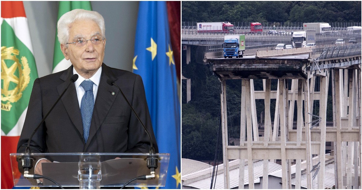 ponte morandi 7 anni dal crollo mattarella la tutela delle infrastrutture non ammette negligenza