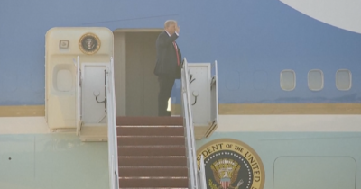 Copertina di Il presidente Usa Trump partito verso l’Alaska per il summit con Putin