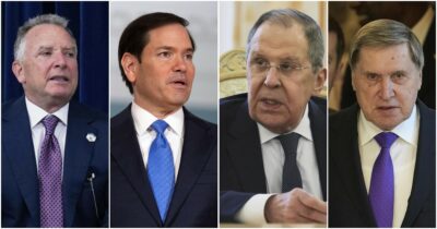 Copertina di Chi sono i 4 consiglieri con Trump e Putin: il ministro russo da 21 anni, l’ex rivale di Donald e il suo amico di sempre (conosciuto con un panino al formaggio)