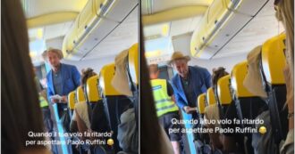 Copertina di “Nessun aereo aspetta il ritardo di qualcuno”: volo Ryanair parte in ritardo per attendere Paolo Ruffini, la reazione dei passeggeri a bordo