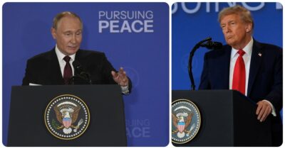 Copertina di Cosa ci si poteva aspettare da Putin e Trump? Entrambi dimostrano la loro forza contro Paesi più deboli