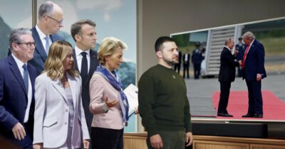 Copertina di Trump-Putin in Alaska, le richieste della Russia: confini, lingua ufficiale e garanzie per gli ortodossi in Ucraina. E Putin se la ride