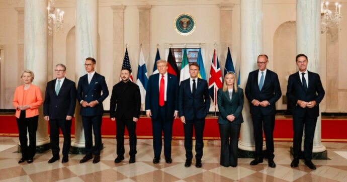 Vertice Trump-Zelensky-Ue alla Casa Bianca: per il Guardian è stato “tutto fumo e niente arrosto”