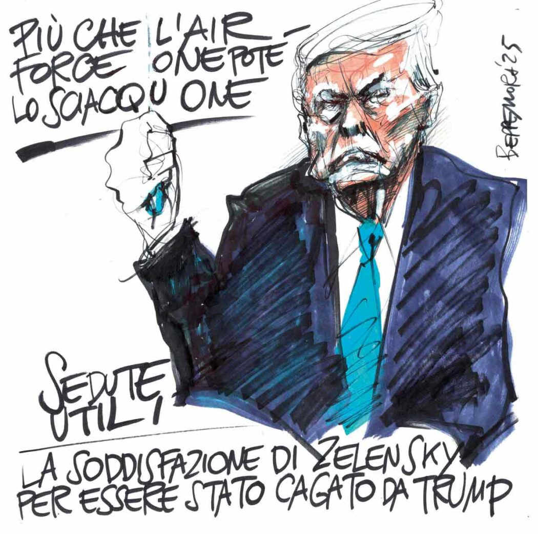 La vignetta di Beppe Mora