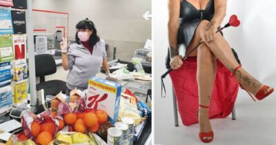 Copertina di “Io, mistress grazie al 36 di piede   Col 39 facevo ancora la cassiera”