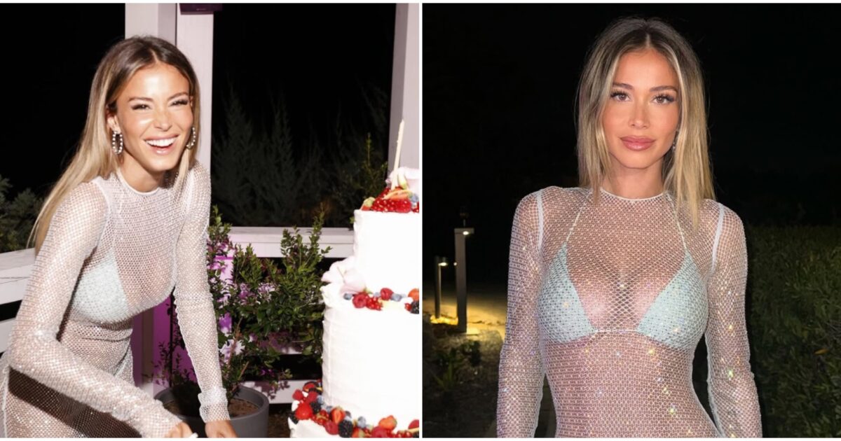 “Inadatto, sembra un outfit da night club”: Diletta Leotta travolta dalle polemiche per l’abito indossato alla festa della figlia