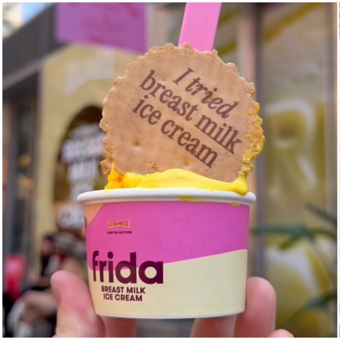 Gelato al “gusto di latte materno”: cosa c’è dietro l’ultima tendenza che spopola sui social e la ricetta ‘segreta’