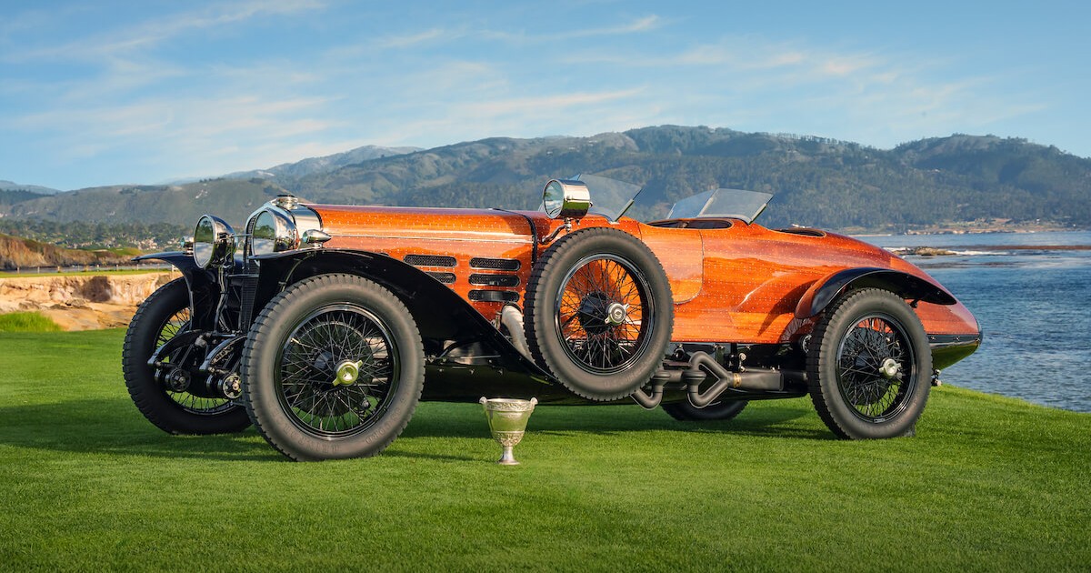 monterey car week la liturgia del bello si 232 conclusa e a pebble beach trionfa l8217hispano suiza h6c nieuport