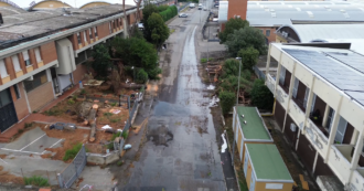 Copertina di Nubifragi in Toscana, alberi sradicati e tetti divelti: i danni a Montemurlo visti dal drone – Video