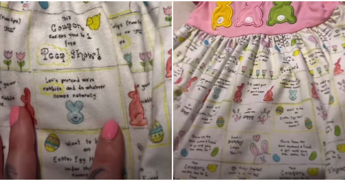 frasi scandalose e sessualmente esplicite sul vestitino di mia figlia la denuncia di una madre diventa virale