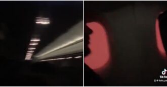 Copertina di “Ho avuto paura di morire”: urla e panico in volo per le forti turbolenze. L’aereo viene dirottato per il maltempo – VIDEO