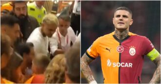 Copertina di “Testata di Icardi a un tifoso”, ma sui social si schierano con l’ex Inter: “Notizia falsa, chiedete scusa” – Video