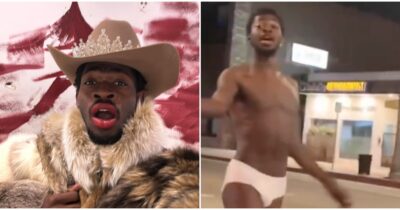 Copertina di “Vagava in mutande per strada e ha aggredito un agente di polizia”: il rapper Lil Nas X arrestato e ricoverato per sospetta overdose