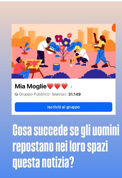 il gruppo fb mia moglie noi uomini dobbiamo riconoscere che c8217232 qualcosa che non va nel maschile oggi chiediamoci perch233 molti sono cos236