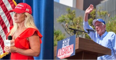 Copertina di Non solo Bernie Sanders, anche la pasionaria trumpiana Marjorie Taylor Greene chiede agli Usa di mettere fine alla carestia a Gaza