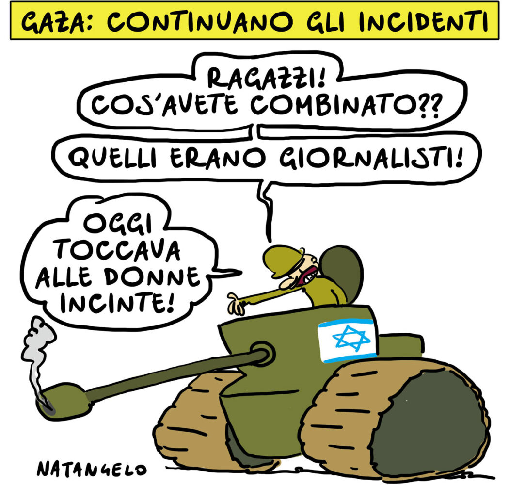 La vignetta di Natangelo