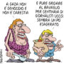 Copertina di La vignetta di Franzaroli