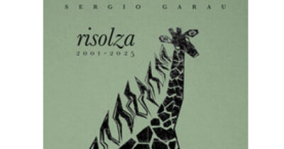 Copertina di Sergio Garau: la poesia è un coltello