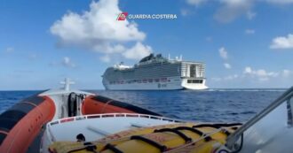 Copertina di È ripartita la nave Msc “World Europa”: era stata bloccata da un’avaria al largo di Ponza