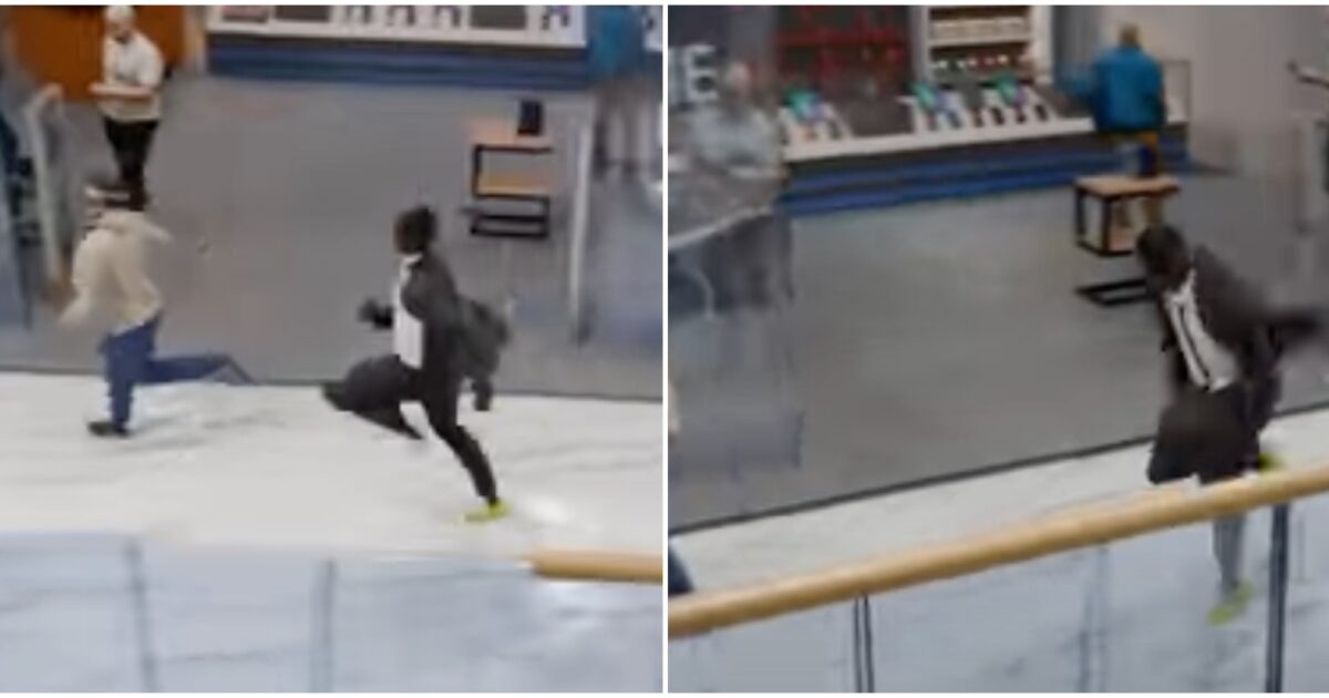 bolt insegue il ladro in un centro commerciale ma non 232 come sembra gli incredibili risultati della simulazione