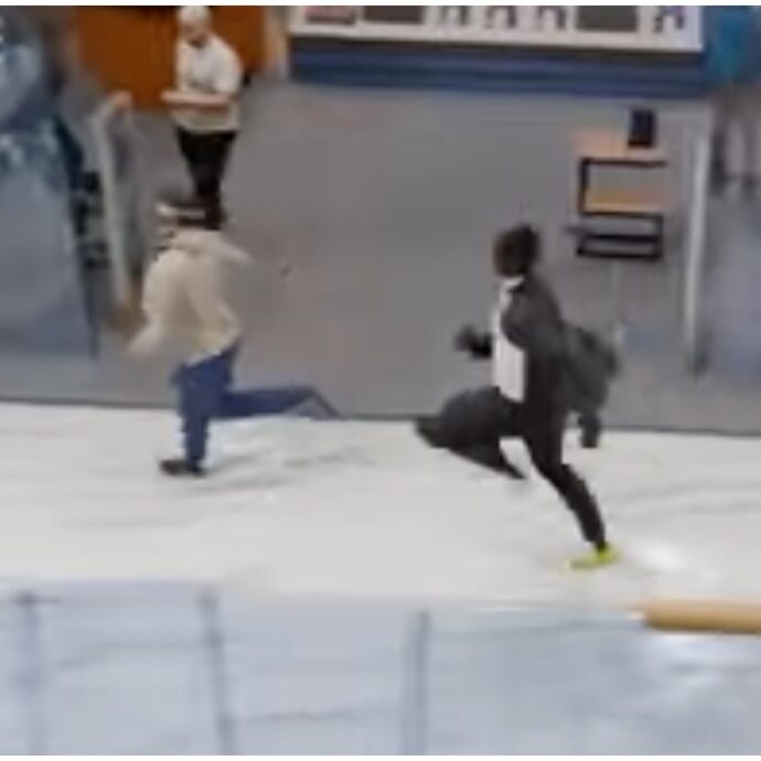 Bolt insegue il ladro in un centro commerciale, ma non è come sembra: gli incredibili risultati della simulazione