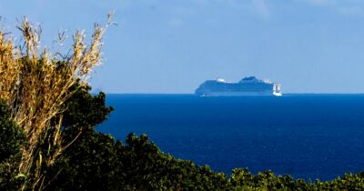 Copertina di Crocieristi bloccati per ore a Ponza. Nave Msc in panne
