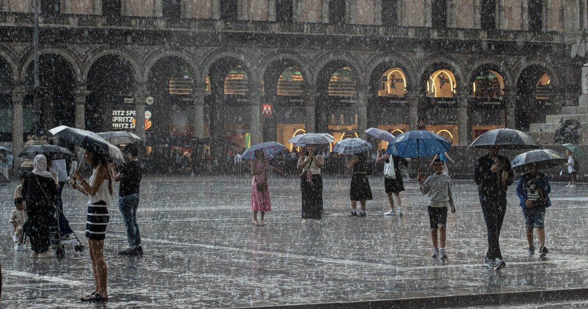 meteo dopo il caldo arriva il maltempo attesi temporali e grandine da met224 settimana