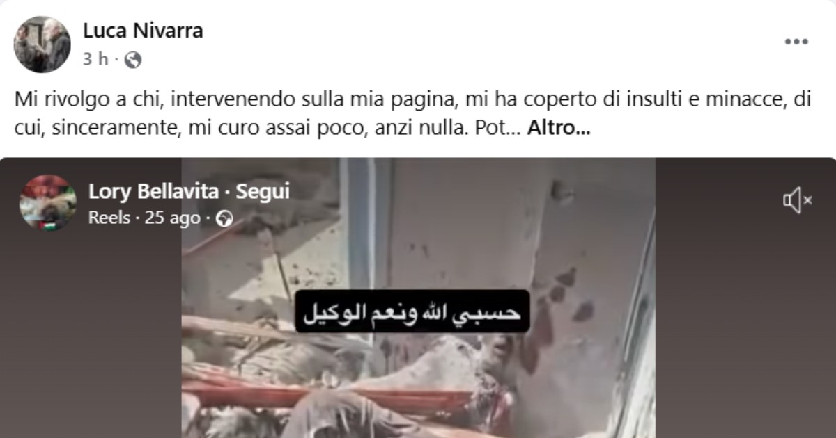 “Togliete l’amicizia su Facebook anche agli ebrei buoni”, post di un prof universitario su Fb. La ministra Bernini: “Affermazioni inaccettabili” “Togliete l’amicizia su Facebook anche agli ebrei buoni”, post di un prof universitario su Fb. La ministra Bernini: “Affermazioni inaccettabili”