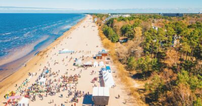Copertina di Il destino di Jurmala.  Una spiaggia infinita in bilico tra Est e Ovest