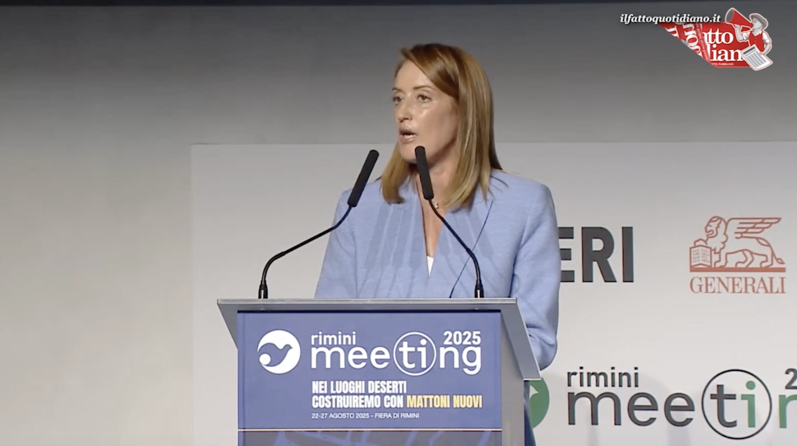 Metsola: “A Gaza la situazione è orribile, troppe vittime innocenti. È intollerabile”