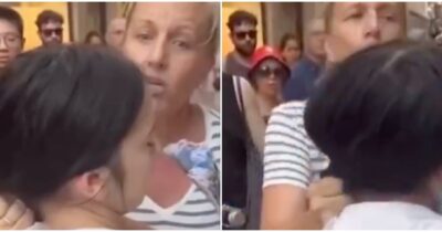 Copertina di “Ha rintracciato la borseggiatrice tredicenne e l’ha afferrata per i capelli fino all’arrivo della polizia”: il video di una turista americana derubata a Venezia diventa virale