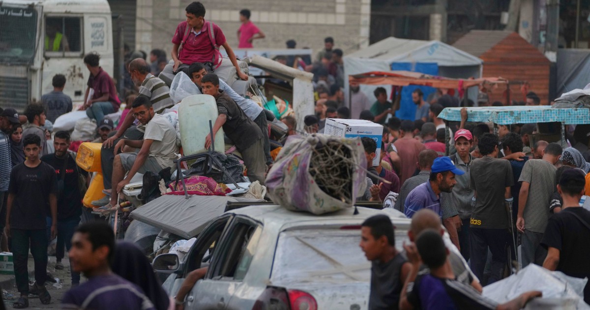 gaza il papa supplico tutela civili no a spostamenti forzati della popolazione continuano gli attacchi dell8217idf