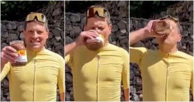 Copertina di “Questo era il mio trucco quando correvo”: la rivelazione di Ullrich mentre beve Nutella da un barattolo