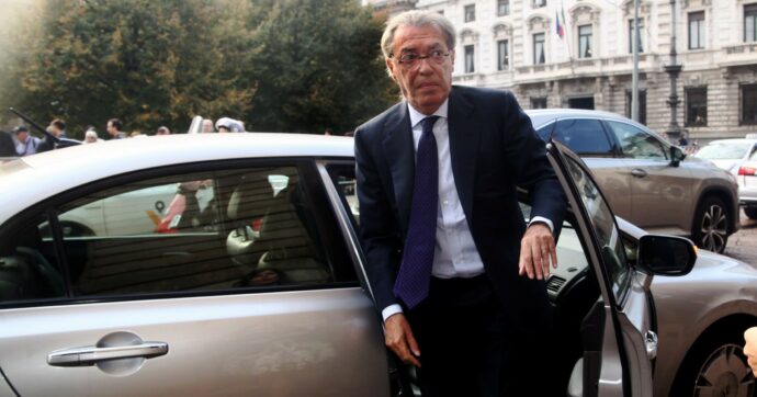 Milano, Moratti ricoverato per una crisi respiratoria