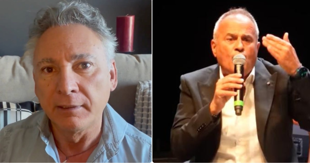 un cretino si 232 alzato e se ne 232 andato subito via francesco paolantoni difende marco santin sulla lite con lo spettatore sulla questione gaza
