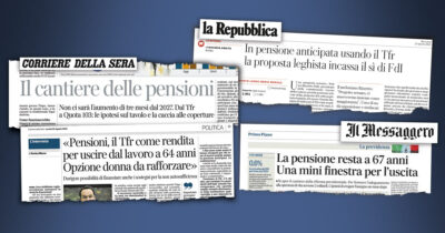 Copertina di Riapre il “cantiere pensioni” e tornano le solite fregature