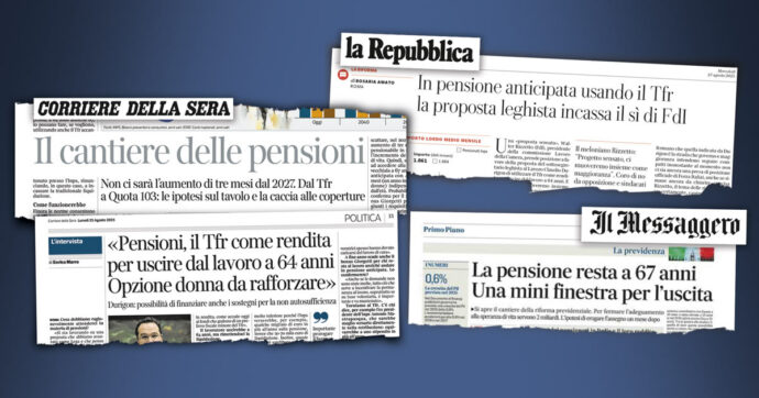 Riapre il “cantiere pensioni” e tornano le solite fregature