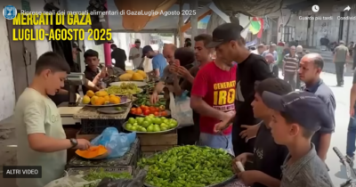 Copertina di La video-propaganda d’Israele lanciata su YouTube: ecco le pubblicità che mostrano “il cibo nei mercati di Gaza”