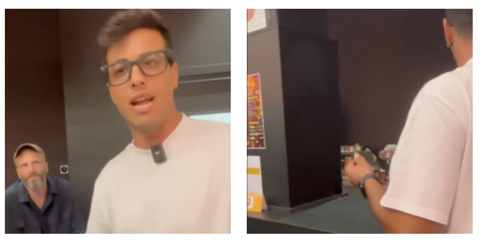 “Mi hanno cag*to nel panino, posso sapere chi è stato? Ho avuto un panino cacat*”: la sfuriata di Emanuele Bosco nel locale di Cicciogamer (e tutta la verità)
