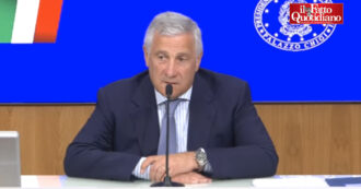 Copertina di Tajani: “Sì a nuove sanzioni per la Russia. Provvedimenti per Israele? Non ne abbiamo parlato”