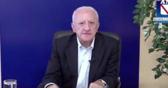 San Carlo di Napoli, De Luca attacca il sindaco Manfredi: "Una vergogna"