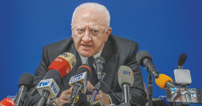 De Luca punta Schlein:  “I cacicchi sono a Roma”