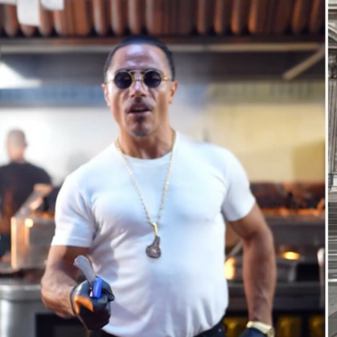 Salt Bae arriva a Milano: il video davanti al Duomo e gli auguri dei vip prima dell’apertura del nuovo ristorante