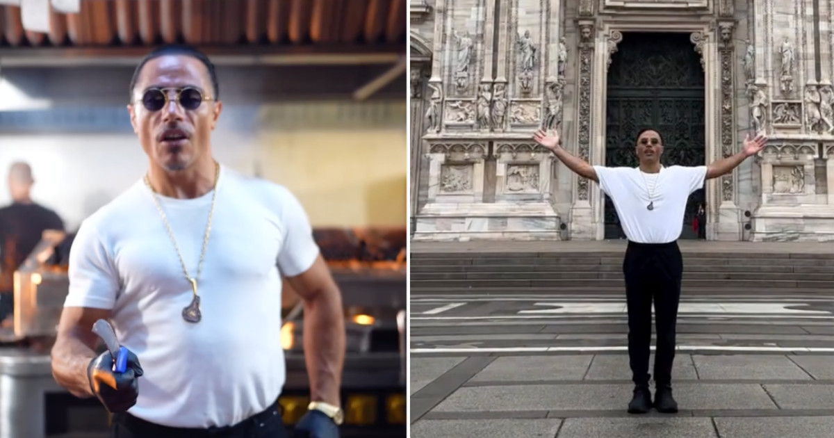 Salt Bae arriva a Milano: il video davanti al Duomo e gli auguri dei vip prima dell’apertura del nuovo ristorante Salt Bae arriva a Milano: il video davanti al Duomo e gli auguri dei vip prima dell’apertura del nuovo ristorante