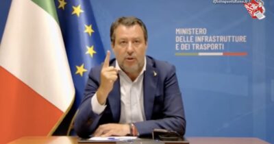 Copertina di Salvini: “Non invieremo neanche un nostro ragazzo o ragazza a combattere in Ucraina”