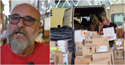 Copertina di Global Sumud Flotilla, Genova si mobilita per Gaza con 260 tonnellate di aiuti: “Israele ci blocca? Dal porto non uscirà più un chiodo per Tel Aviv”