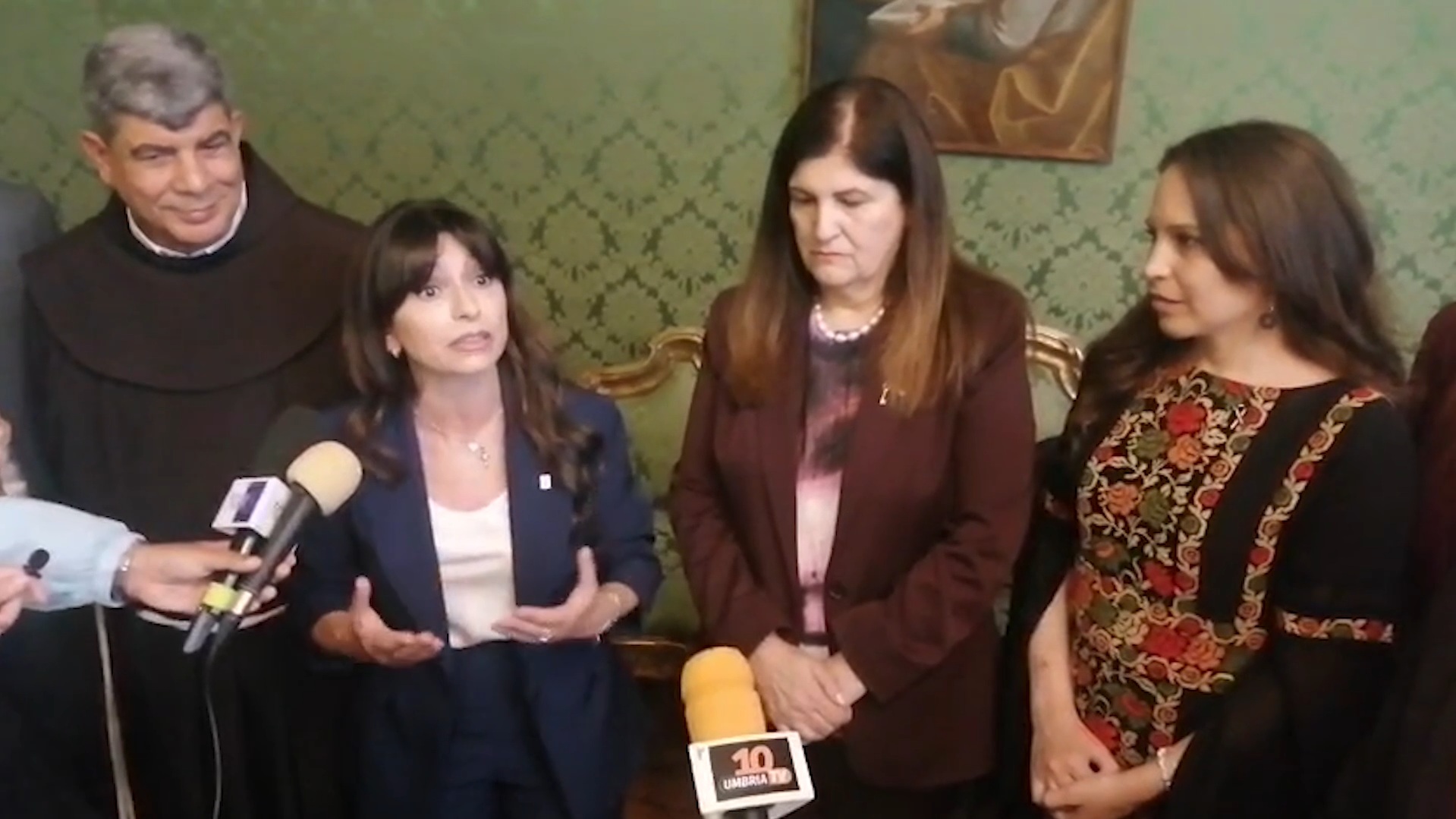 proietti umbria riceve la ministra degli esteri della palestina deve essere riconosciuta 8211 video