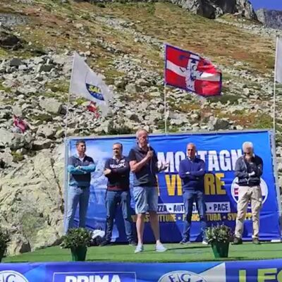Copertina di Il ministro Calderoli: “Padania libera? È servita per far cag*** addosso il governo, peccato non essere andati oltre”