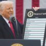 Copertina di Dazi, Trump è pronto a nuove tariffe su 60 Paesi. E annuncia una stretta del 50% sulle merci canadesi